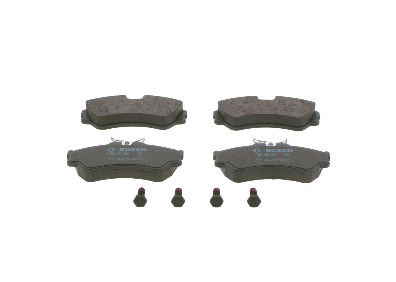 BOSCH 0 986 460 941 - Bremsbelagsatz, Scheibenbremse