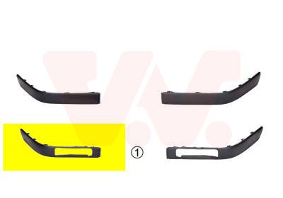 VAN WEZEL 0322584 - Zier-/Schutzleiste, Stoßfänger
