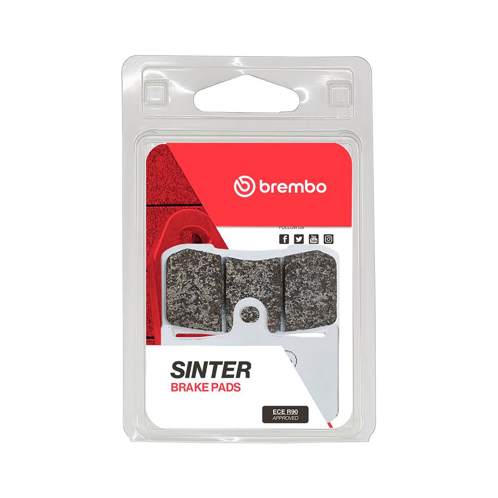BREMBO 07KA23LA - Bremsbelagsatz, Scheibenbremse