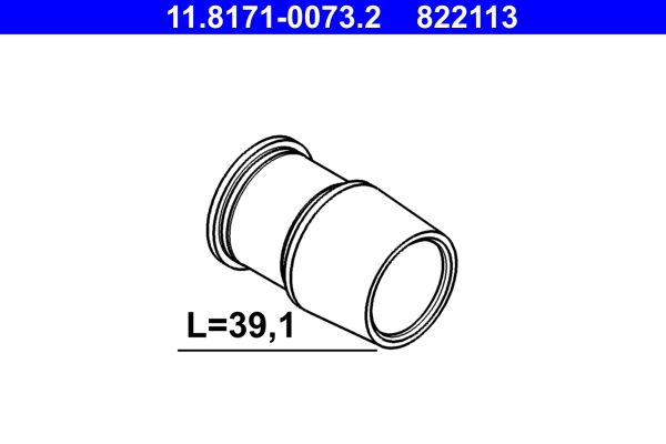ATE 11.8171-0073.2 - Führungshülse, Bremssattel