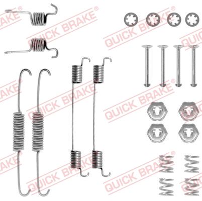 QUICK BRAKE 105-0674 - Zubehörsatz, Bremsbacken