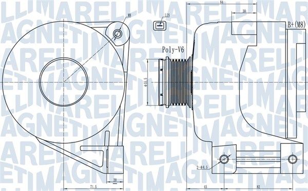 MAGNETI MARELLI 063731988010 - Generator
