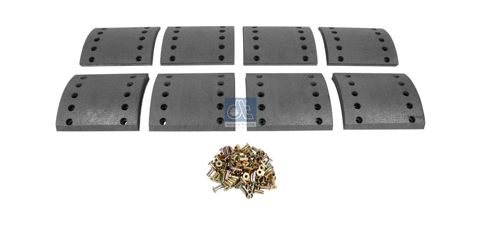 DT Spare Parts 10.33007 - Bremsbelagsatz, Trommelbremse