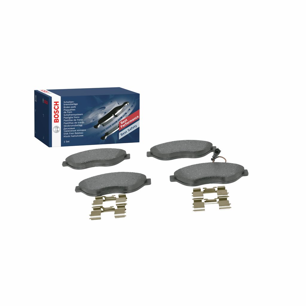 BOSCH 0 986 494 591 - Bremsbelagsatz, Scheibenbremse