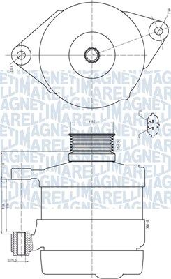 MAGNETI MARELLI 063732192010 - Generator