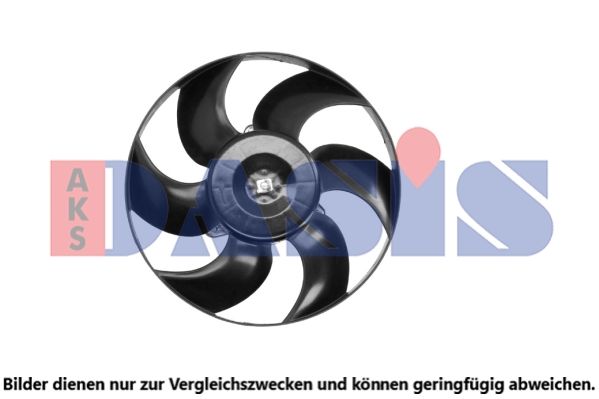 AKS DASIS 048161N - Lüfter, Motorkühlung