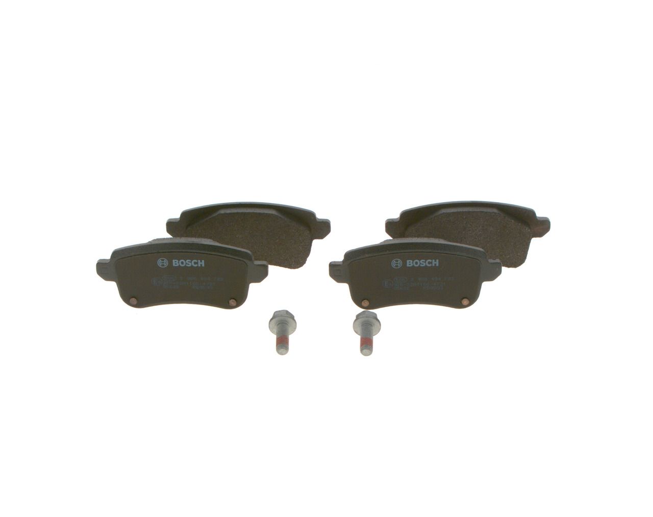 BOSCH 0 986 494 723 - Bremsbelagsatz, Scheibenbremse
