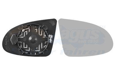 VAN WEZEL 0302838 - Spiegelglas, Außenspiegel