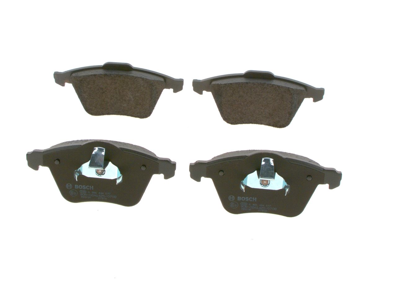 BOSCH 0 986 494 077 - Bremsbelagsatz, Scheibenbremse