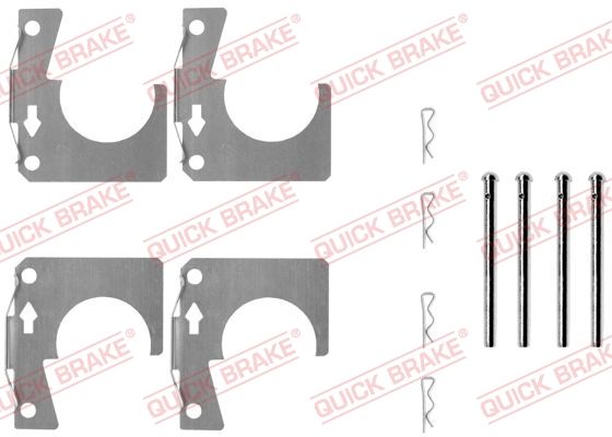 QUICK BRAKE 109-0914 - Zubehörsatz, Scheibenbremsbelag