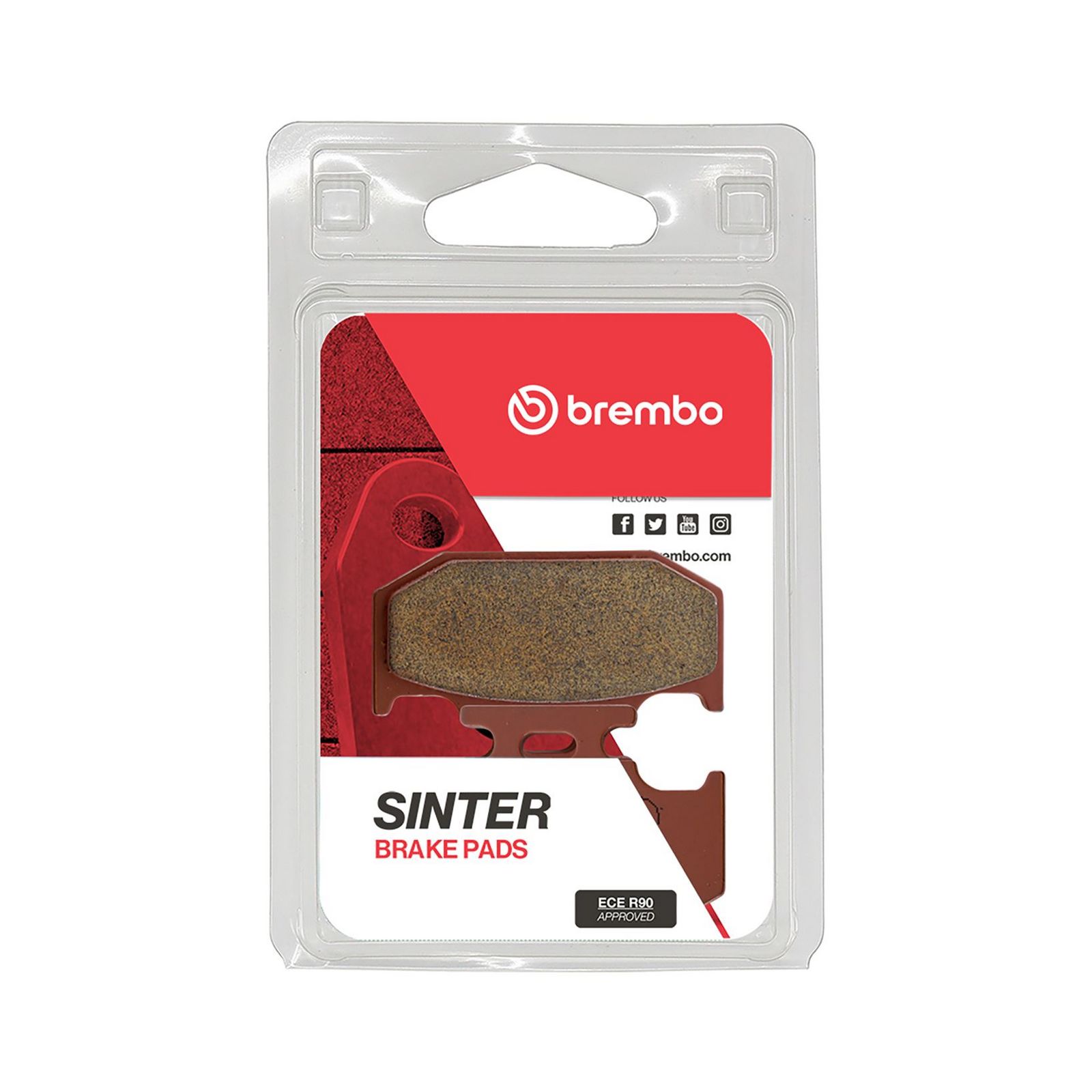 BREMBO 07KA12SD - Bremsbelagsatz, Scheibenbremse