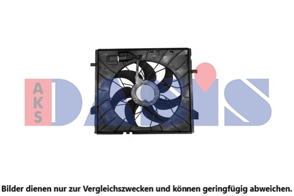AKS DASIS 128201N - Lüfter, Motorkühlung
