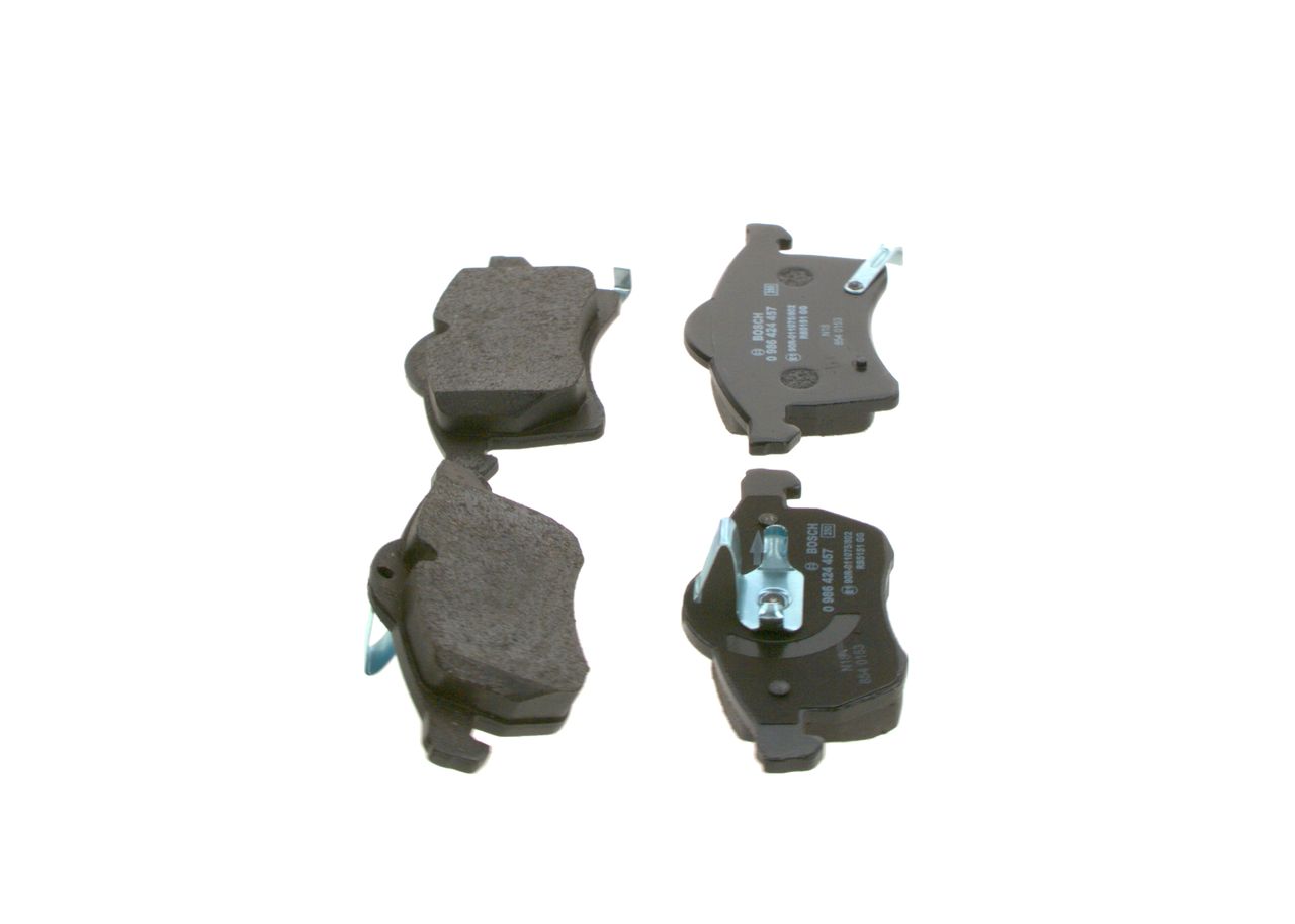 BOSCH 0 986 424 457 - Bremsbelagsatz, Scheibenbremse