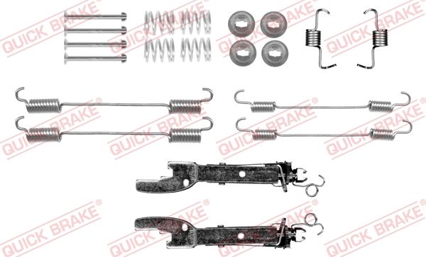 QUICK BRAKE 105-0059S - Zubehörsatz, Bremsbacken