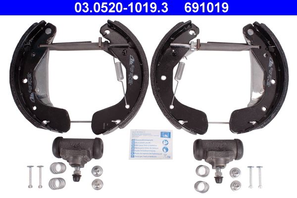 ATE 03.0520-1019.3 - Bremsbackensatz
