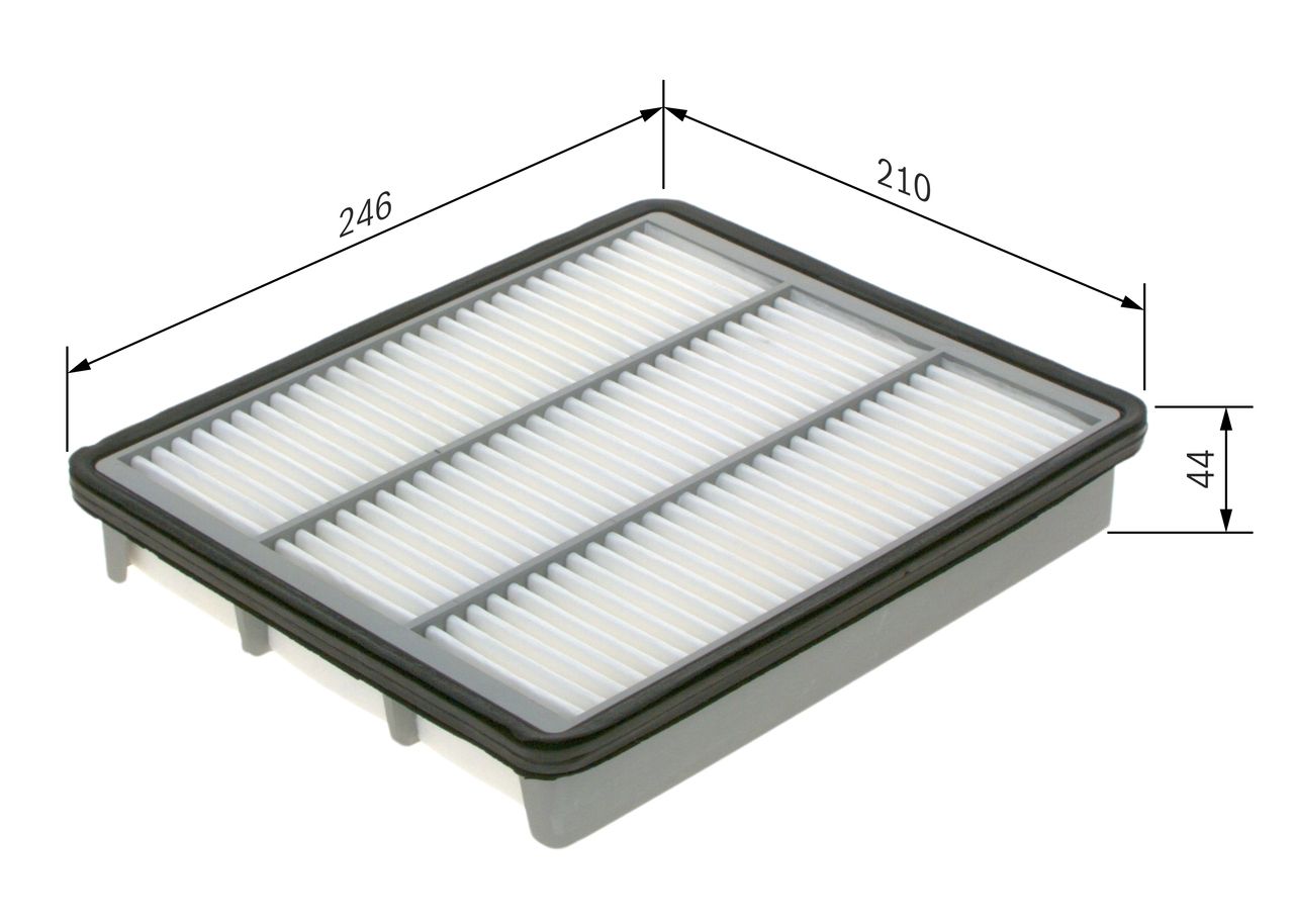BOSCH 1 457 433 580 - Luftfilter