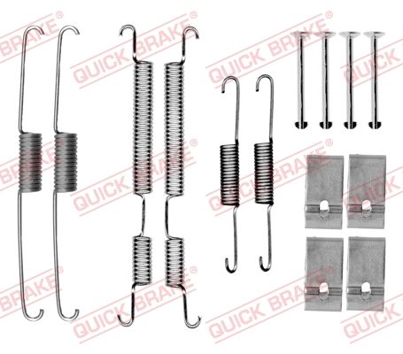 QUICK BRAKE 105-0035 - Zubehörsatz, Bremsbacken
