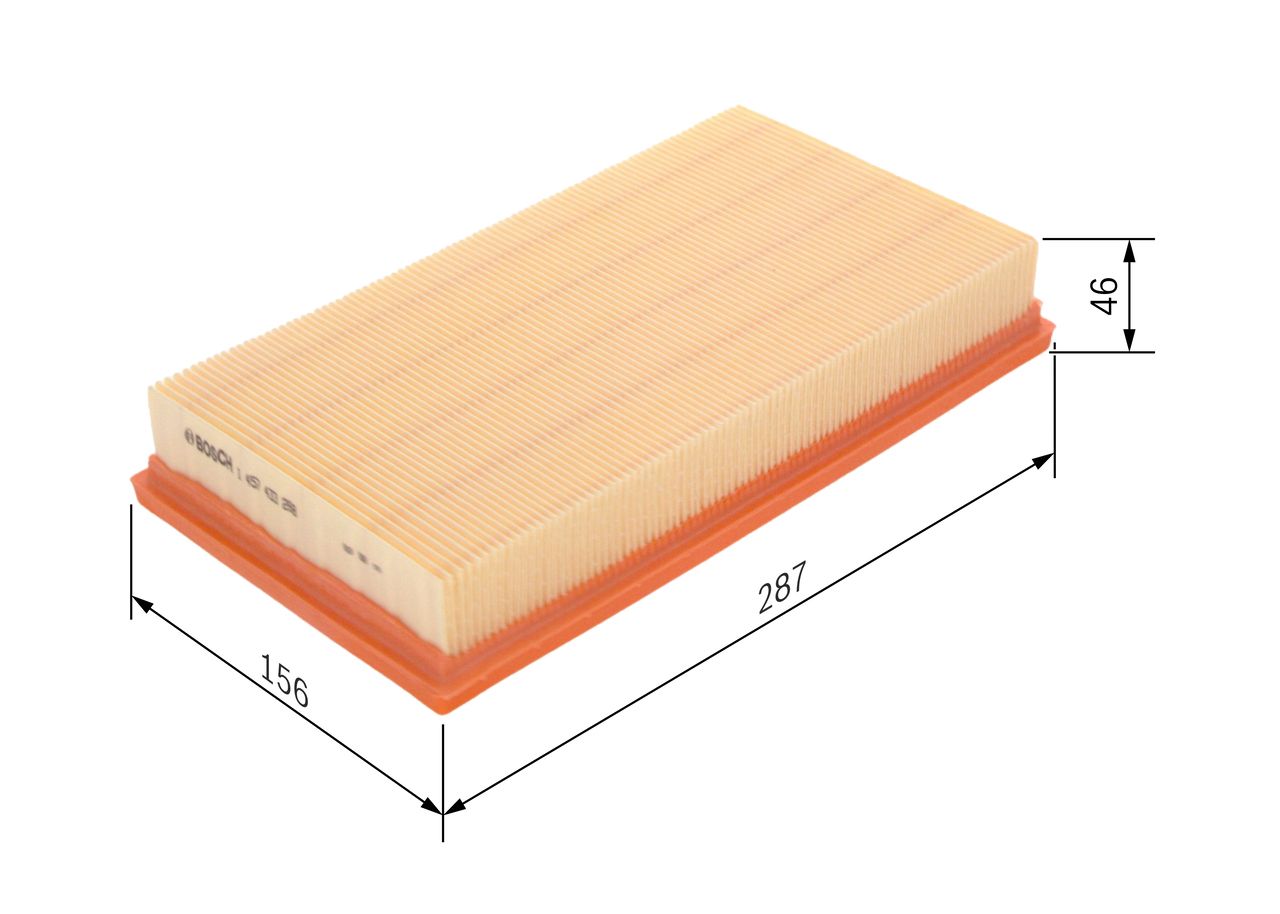 BOSCH 1 457 433 268 - Luftfilter