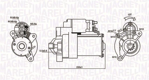 MAGNETI MARELLI 063720594010 - Starter