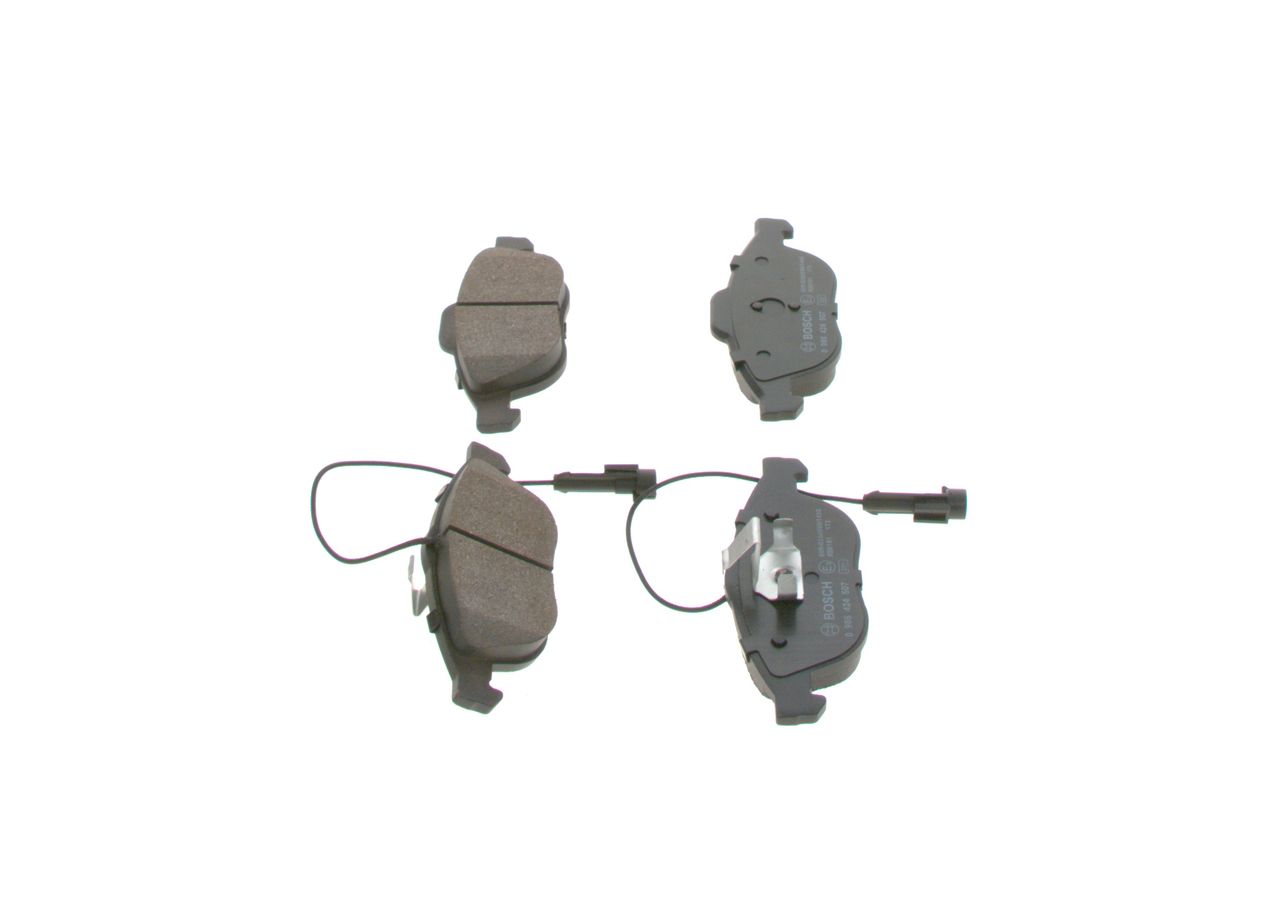 BOSCH 0 986 424 507 - Bremsbelagsatz, Scheibenbremse
