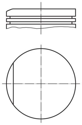 MAHLE 021 29 00 - Kolben