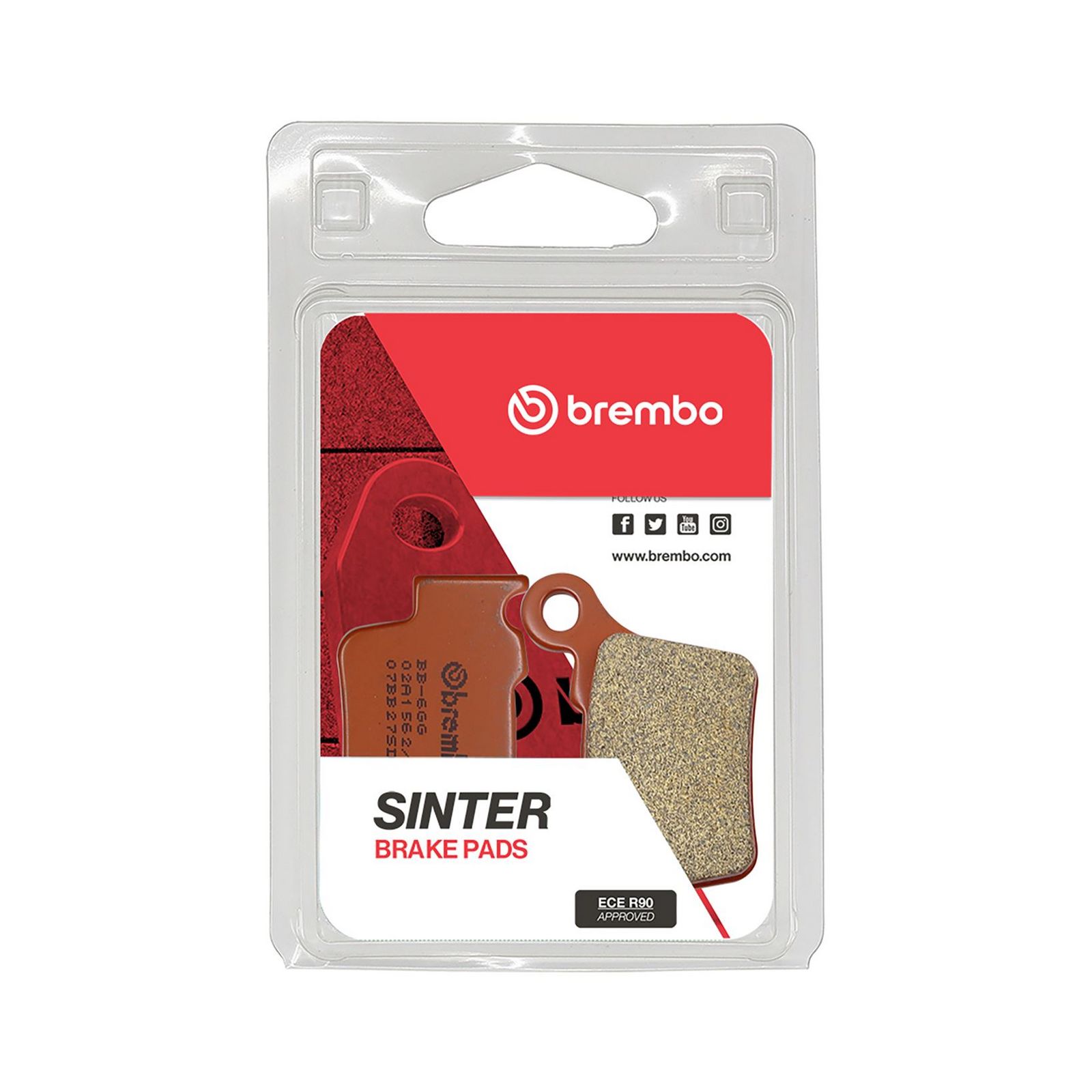 BREMBO 07BB27SD - Bremsbelagsatz, Scheibenbremse