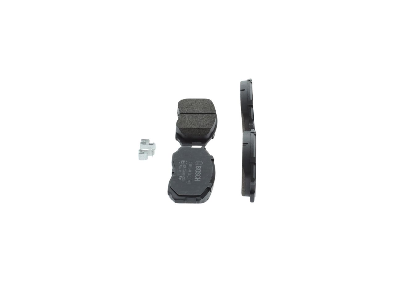 BOSCH 0 986 494 397 - Bremsbelagsatz, Scheibenbremse