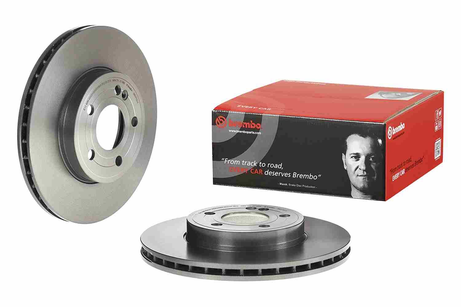 BREMBO 09.D772.11 - Bremsscheibe