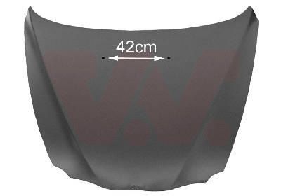 VAN WEZEL 0147670 - Motorhaube