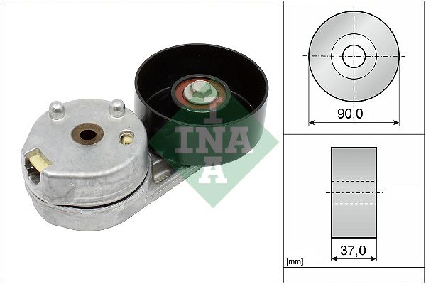 Schaeffler INA 534 0681 10 - Riemenspanner, Keilrippenriemen