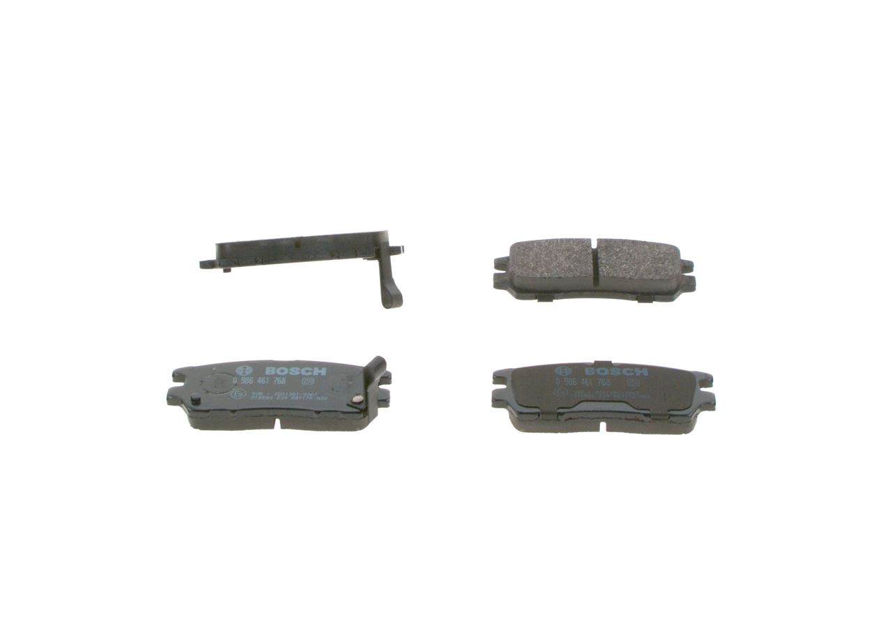 BOSCH 0 986 461 768 - Bremsbelagsatz, Scheibenbremse