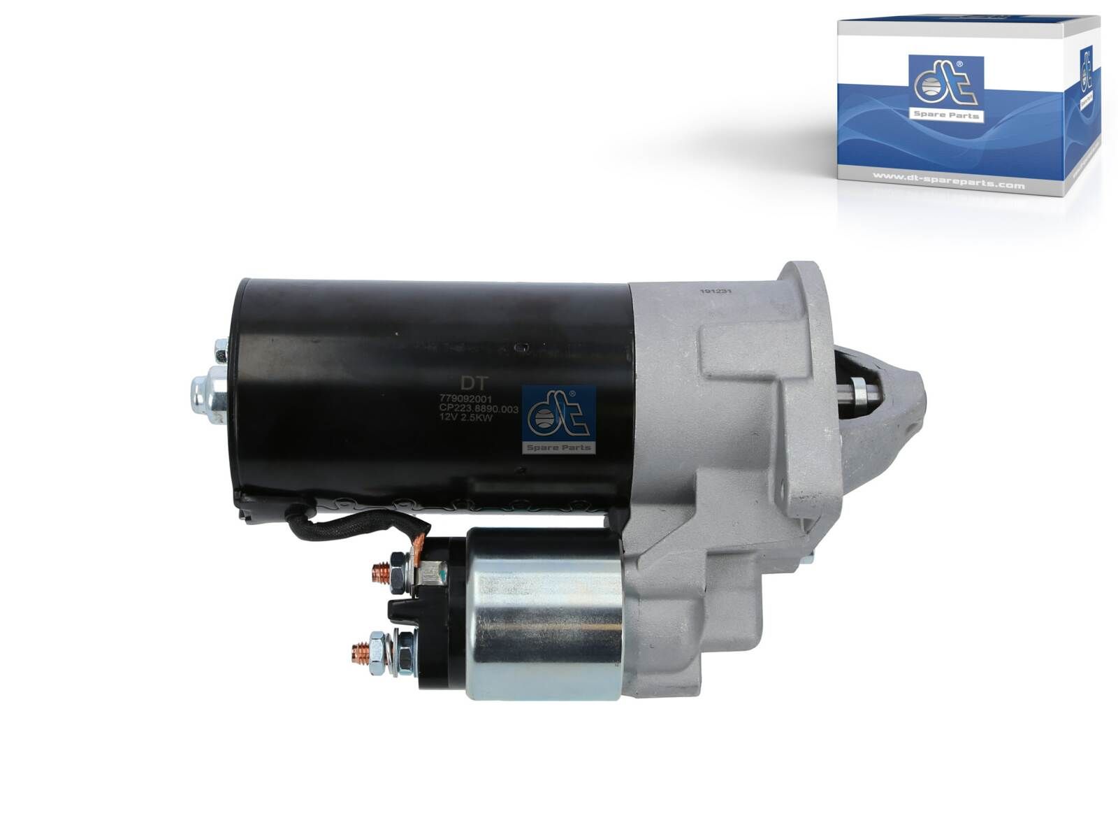 DT Spare Parts 12.71003 - Starter