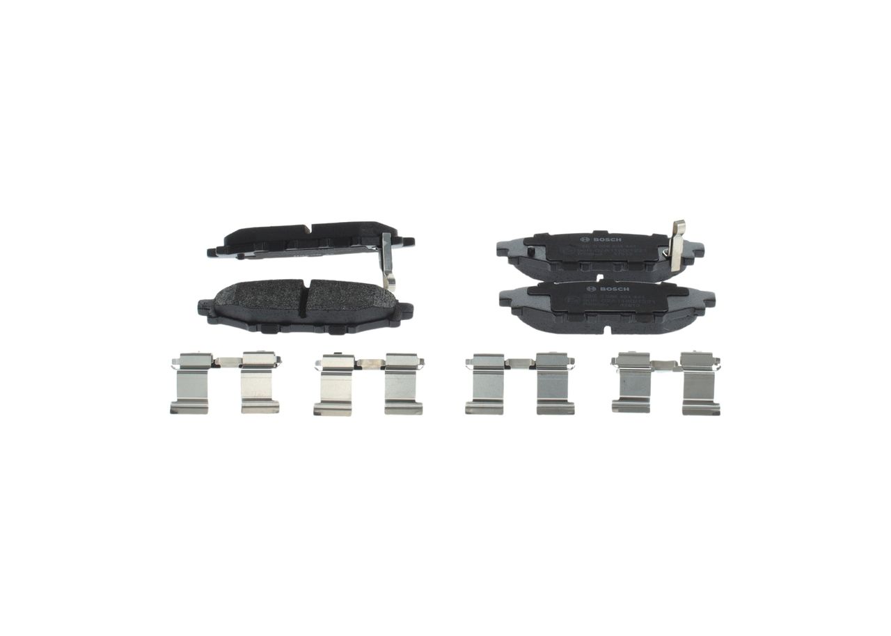 BOSCH 0 986 494 444 - Bremsbelagsatz, Scheibenbremse