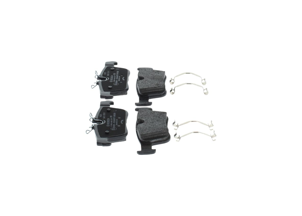 BOSCH 0 986 460 277 - Bremsbelagsatz, Scheibenbremse