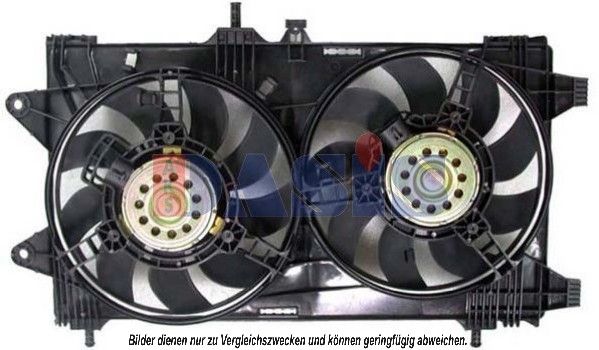 AKS DASIS 088042N - Lüfter, Motorkühlung