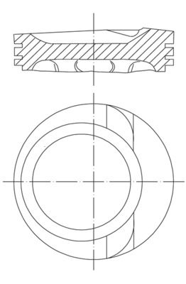 MAHLE 030 68 00 - Kolben