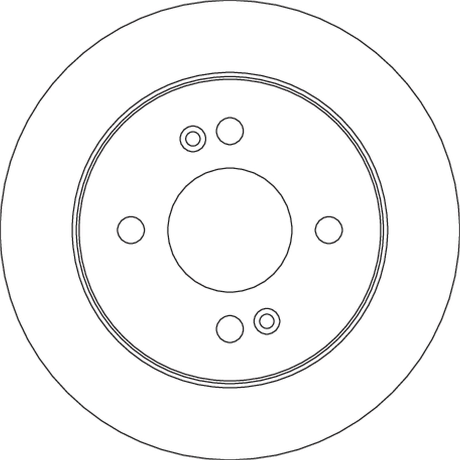 TRW DF4801 - Bremsscheibe