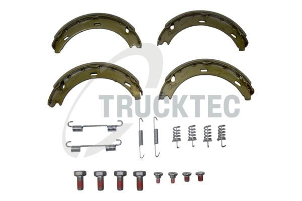 TRUCKTEC AUTOMOTIVE 02.35.203 - Bremsbackensatz, Feststellbremse