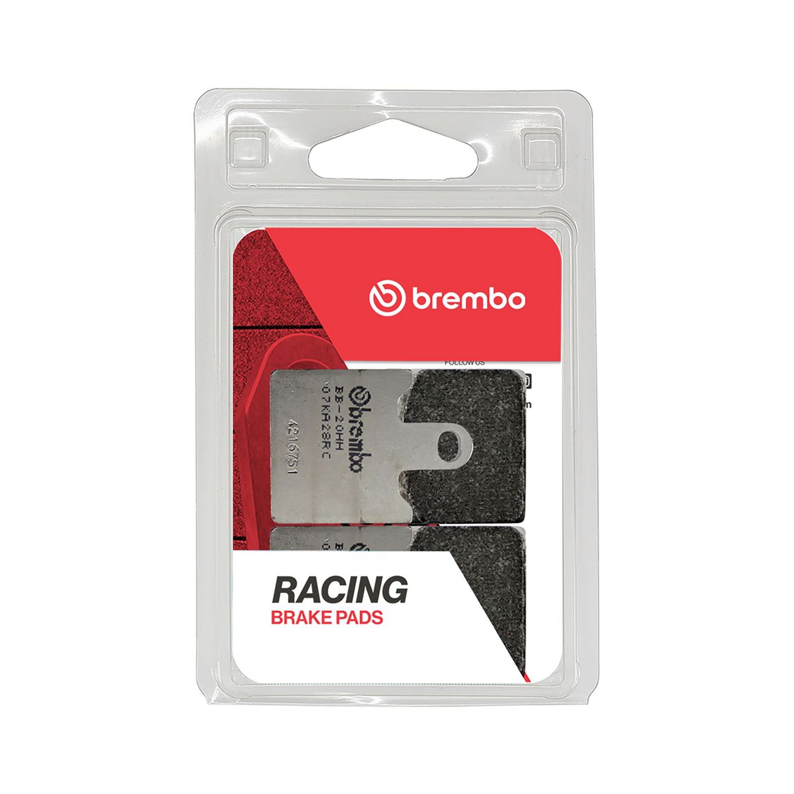BREMBO 07KA28RC - Bremsbelagsatz, Scheibenbremse