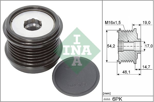 Schaeffler INA 535 0310 10 - Generatorfreilauf