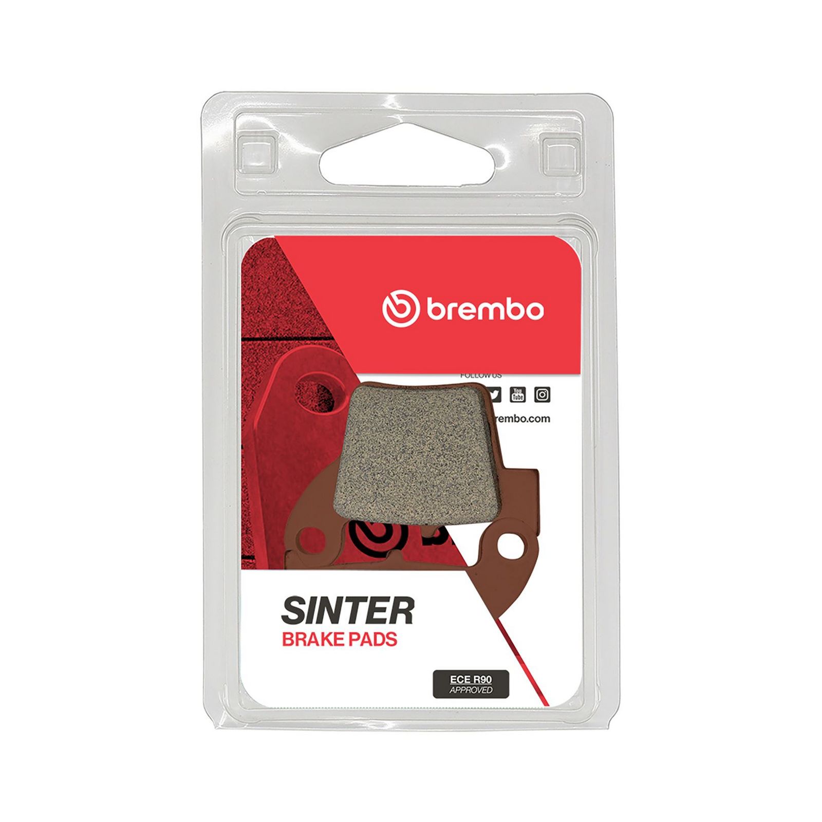 BREMBO 07HO48SD - Bremsbelagsatz, Scheibenbremse