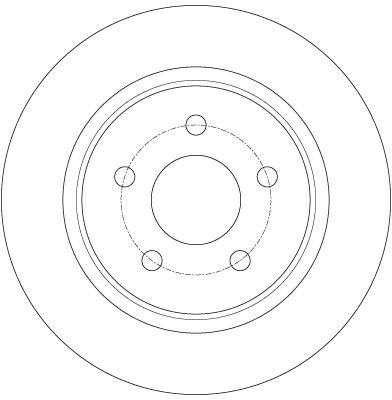 TRW DF6150 - Bremsscheibe