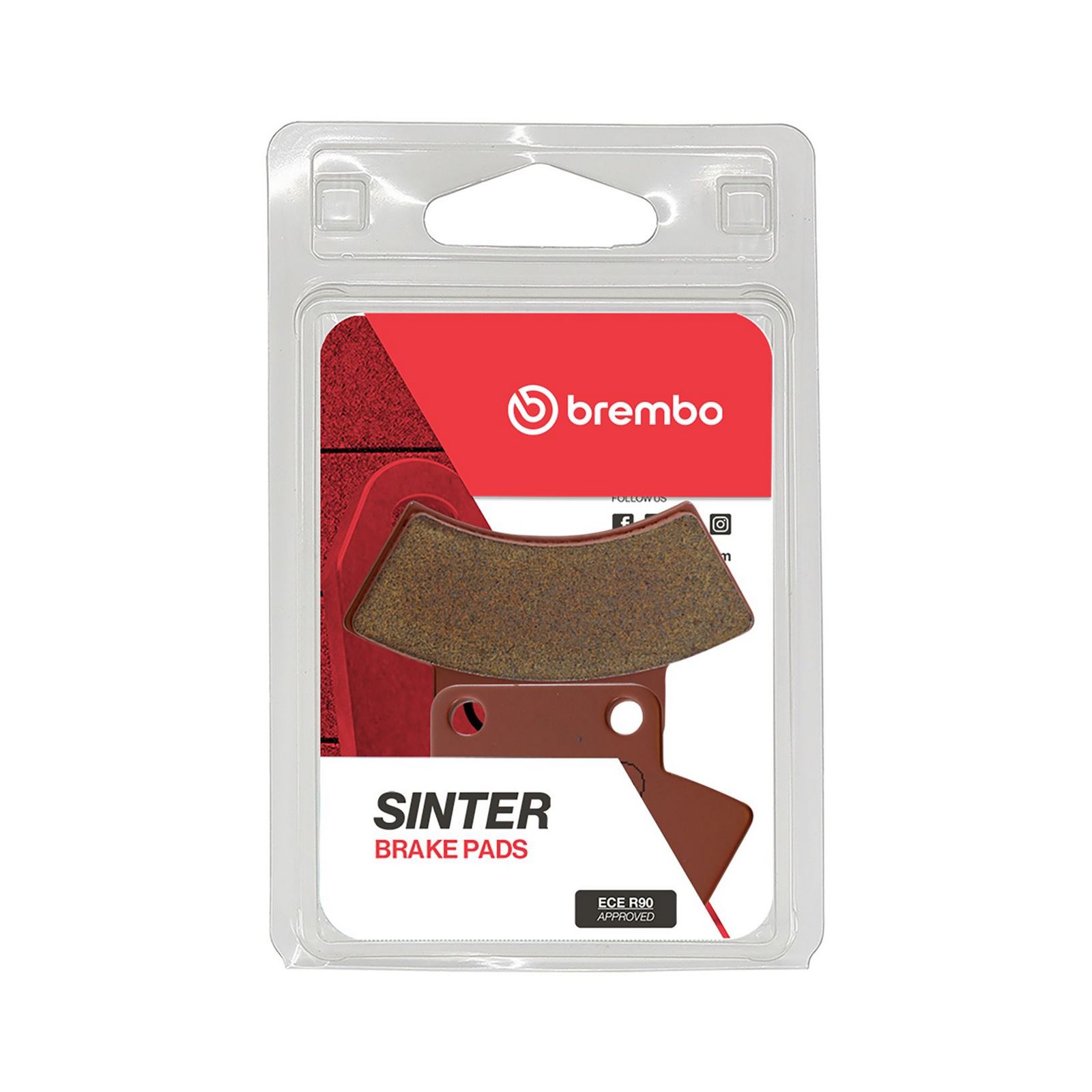 BREMBO 07PO03SD - Bremsbelagsatz, Scheibenbremse