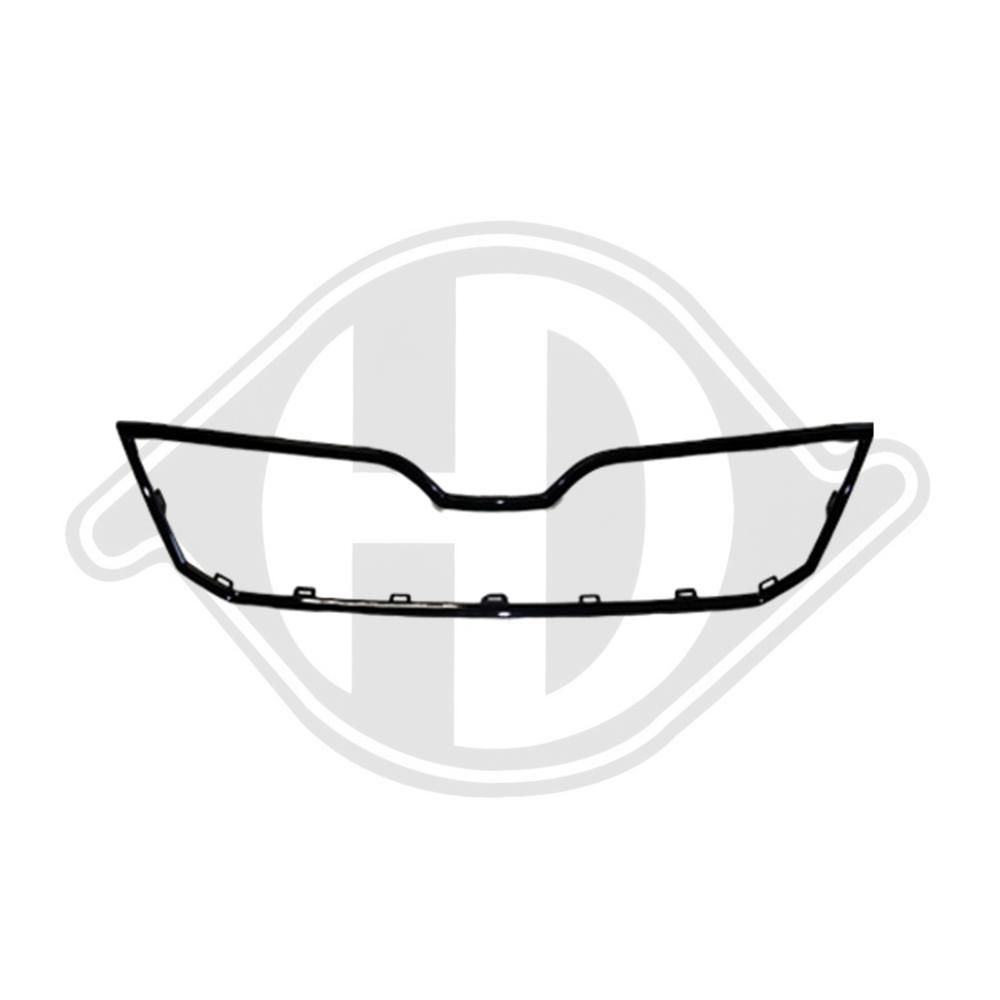 DIEDERICHS 7842043 - Rahmen, Kühlergitter