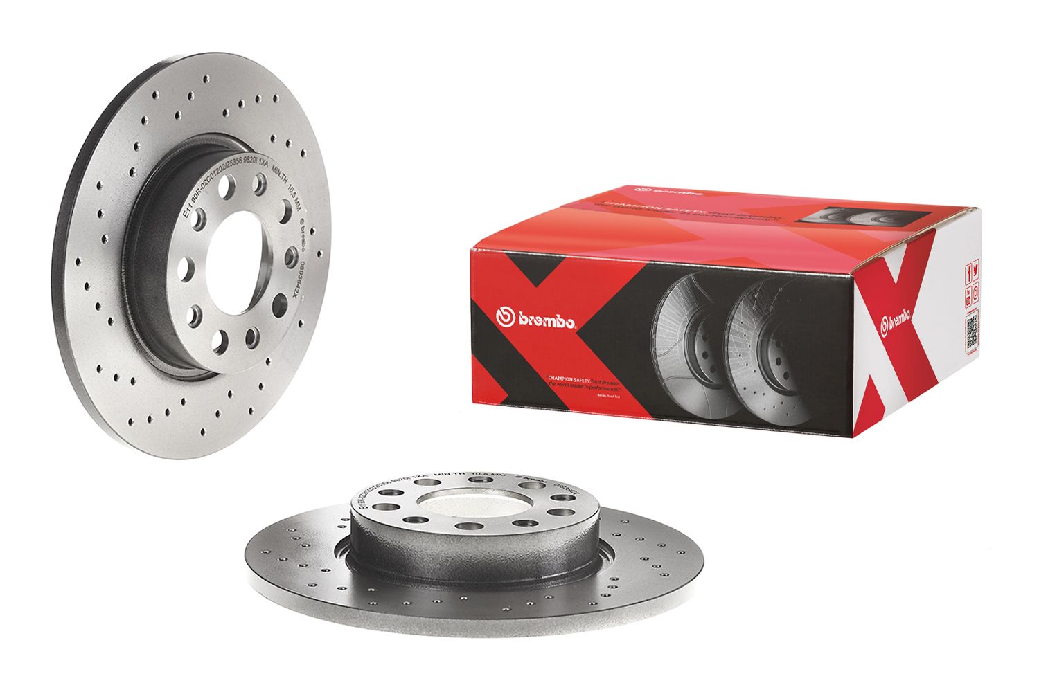 BREMBO 08.9364.2X - Bremsscheibe