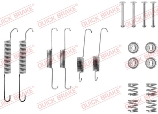 QUICK BRAKE 105-0591 - Zubehörsatz, Bremsbacken