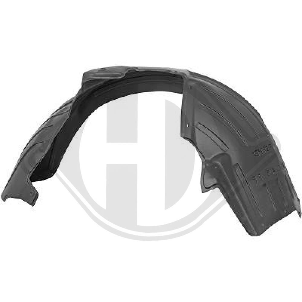 DIEDERICHS 1025009 - Verkleidung, Radhaus
