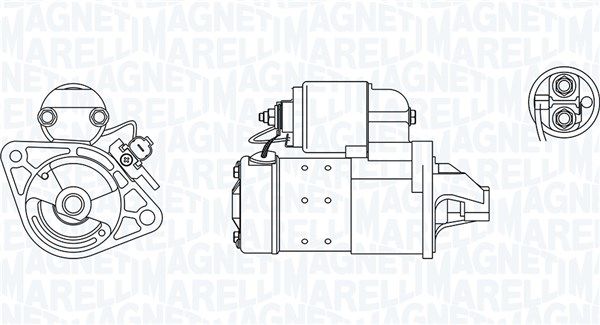 MAGNETI MARELLI 063721100010 - Starter