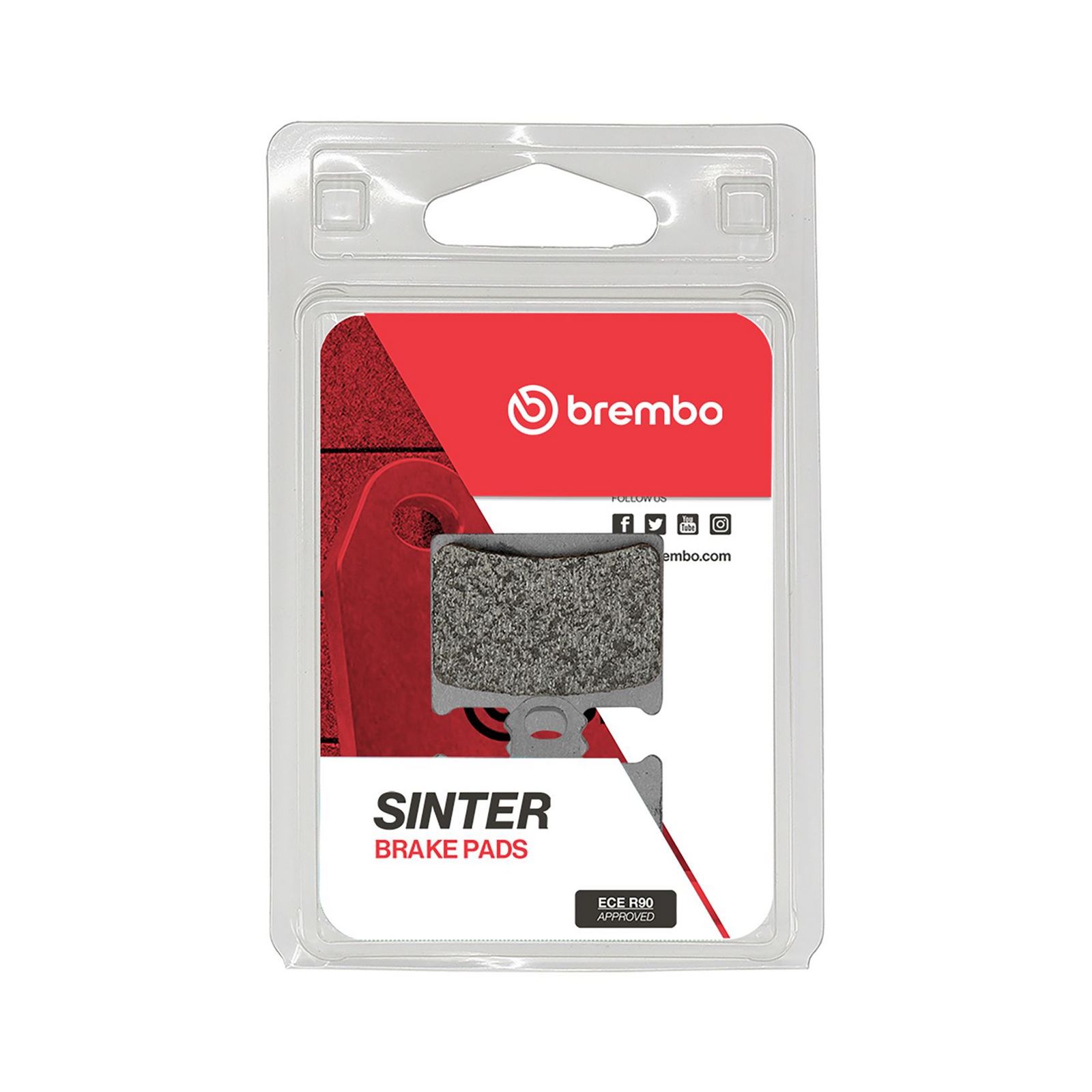 BREMBO 07GR16SX - Bremsbelagsatz, Scheibenbremse
