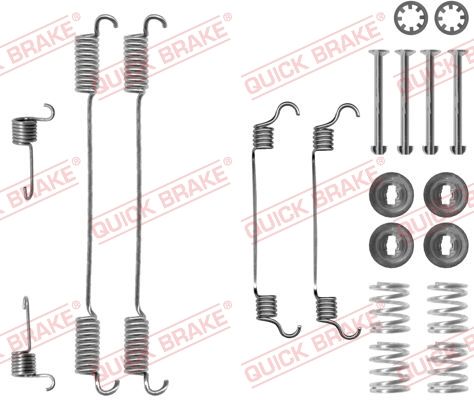 QUICK BRAKE 105-0740 - Zubehörsatz, Bremsbacken